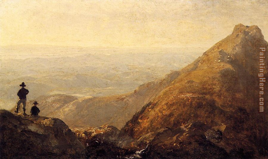 A Sketch of Mansfield Mountain painting - Sanford Robinson Gifford A Sketch of Mansfield Mountain art painting